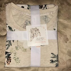 NWT thermal pajama set